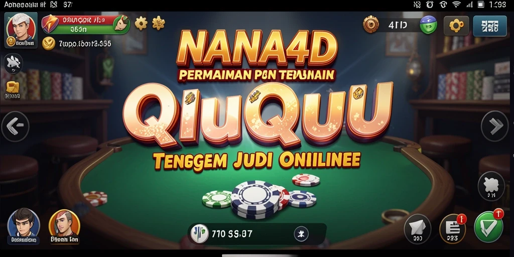 Tampilan gameplay QiuQiu yang menarik di NANA4D.