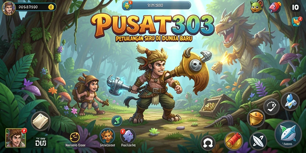 Tampilan gameplay seru dalam PUSAT303 yang membuat pemain terpesona.