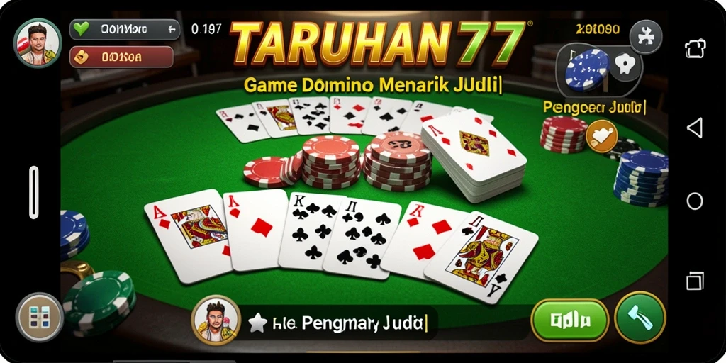 Tampilan gameplay seru dan kompetitif TARUHAN77.