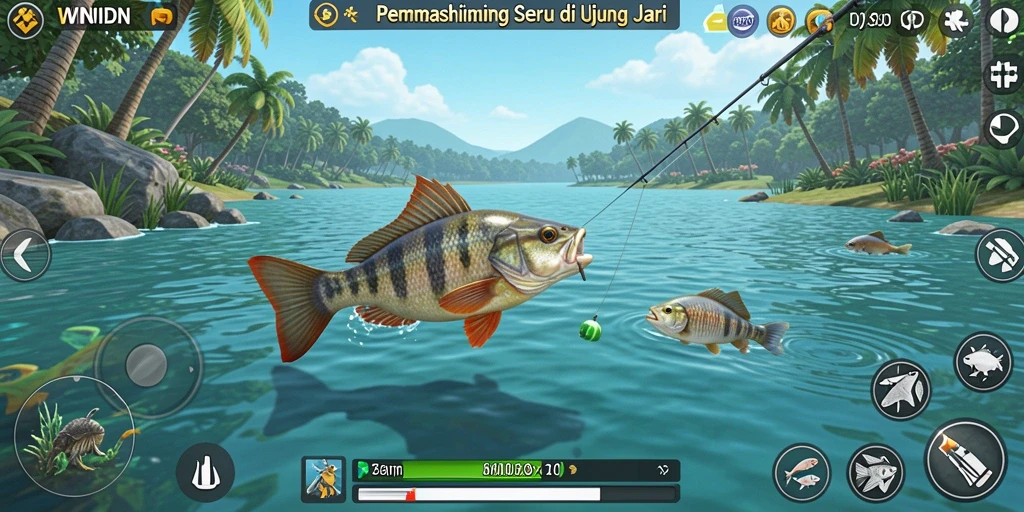 Tangkapan ikan besar dalam gameplay seru WINIDN.