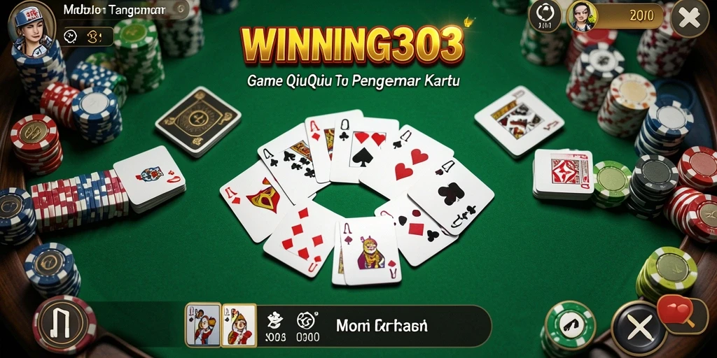 Tampilan seru gameplay QiuQiu di WINNING303